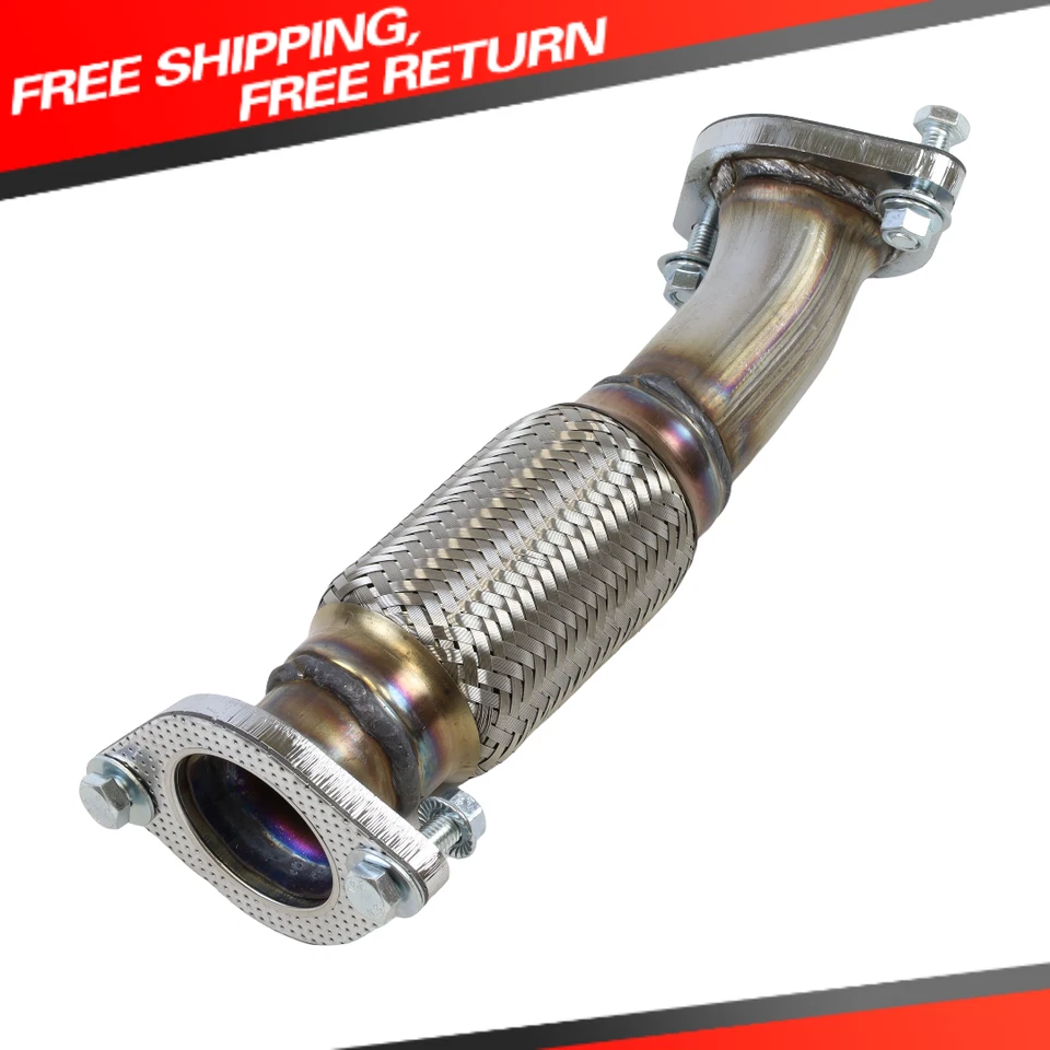 Tubo de escape delantero flexible para transmisión automática Ford Focus 2003-2009 Foto 1 de 4