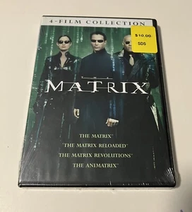 The Matrix 4-Film Collection (DVD) Keanu Reeves Brand New - Picture 1 of 2