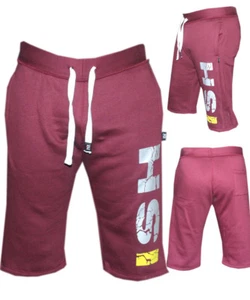 Gym Sweat Casual Fleece Shorts Men’s Jogging Joggers MMA Boxing training short - Picture 1 of 29