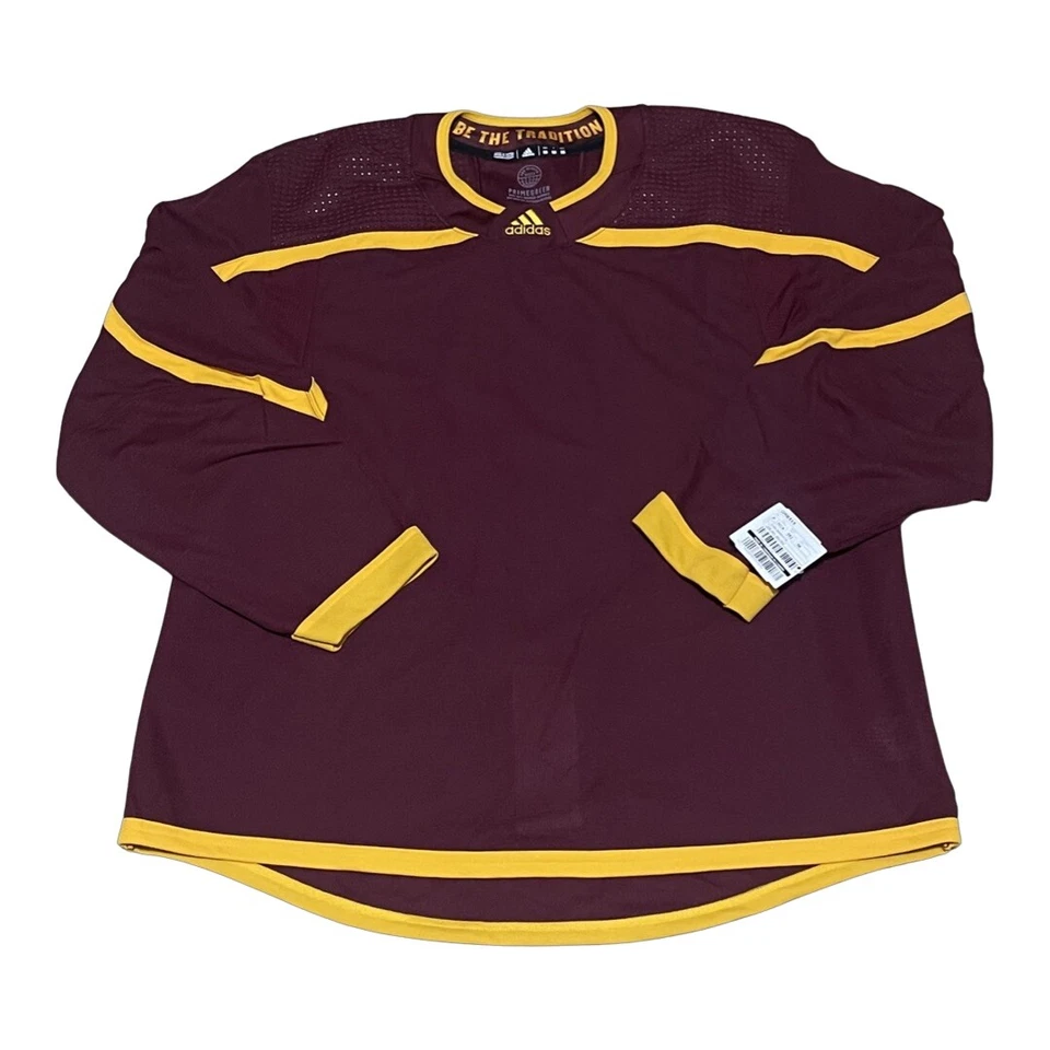 Camiseta deportiva de hockey Adidas Arizona State ASU NCAA hecha en Canadá MiC talla 56 nueva con etiquetas rara Foto 1 de 4