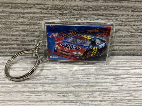 Jeff Gordon Wincraft Key Ring/Key Chain #24 DuPont Nascar FREE SHIP!!! Cover