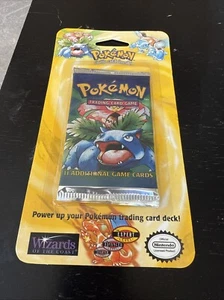 POKEMON SET BASE BOOSTER PACK 1999 SIGILLATO VENUSAUR ART - Foto 1 di 3