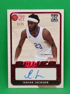 2021 22 ISAIAH JACKSON LEAF PRO SET POWER AUTO BRONZE REF ROOKIE SP NEW - Picture 1 of 2