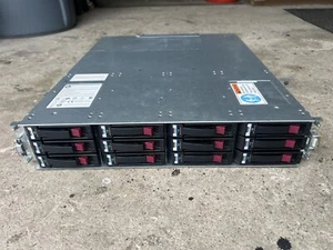 HP C8R12A MSA 2040 LFF CHASSIS + HP MSA 2040 SAN Controller + 12 Drive Trays - Picture 1 of 2