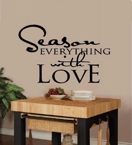 Calcomanía de pared Season Everthing With Love - Imagen 1 de 2