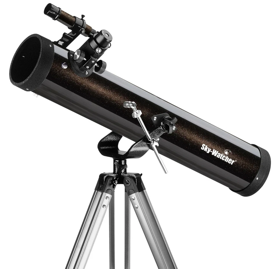 SKY-WATCHER Skywatcher Astrolux 76 mm Öffnung Newton Einsteiger Teleskop, SKN767AZ