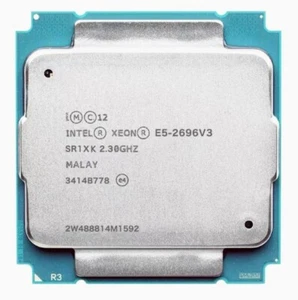 Intel Xeon E5-2699 V3 E5-2698 V3 E5-2697 V3 E5-2696 V3 E5-2683 V3 LGA2011-3 CPU - Picture 1 of 6