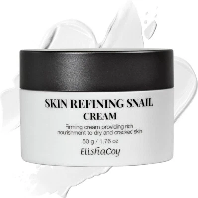 Elishacoy HAUTVEREDELUNG SCHNECKENCREME 50g, koreanische Kosmetik, Kbeauty, Probe