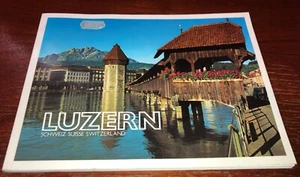 LUZERN VIERWALDSTATTERSEE - Vintage Souvenir Book - 125 Fotos - Good Used Shape - Picture 1 of 16