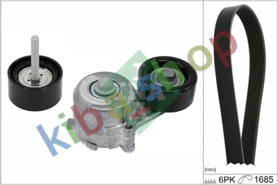 V-BELTS SET WITH ROLLERS FITS FOR OPEL ASTRA J ASTRA J GTC ASTRA K CASCADA - Photo 1/4