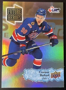 2022-23 UD Upper Deck CHL Future Heroes Connor Bedard #FH-1 SP - Picture 1 of 2