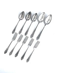 WMF Besteckset Patent Modell 2900 10 teilig Versilbert Alt - Bild 1 von 10