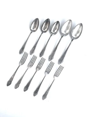 WMF Besteckset Patent Modell 2900 10 teilig Versilbert Alt - Bild 1 von 4