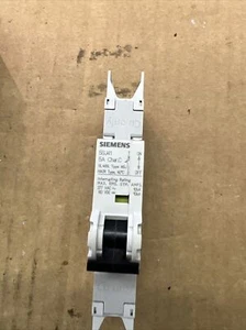 Siemens 5SJ4111-7HG42 1 Pole Circuit Breaker 5 Amp - Picture 1 of 3