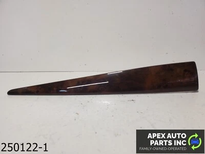 OEM 2004-2006 BMW X5 4.4L PASSENGER RIGHT DASH WOOD TRIM COVER STRIP WOODGRAIN Foto 1 de 4