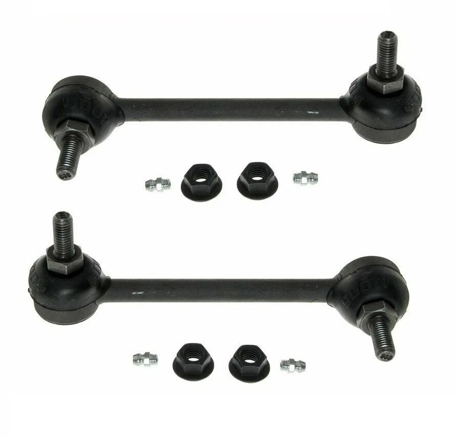 Juego de pares de eslabones de barra estabilizadora trasera izquierda y derecha MOOG para Lincoln Continental Foto 1 de 1