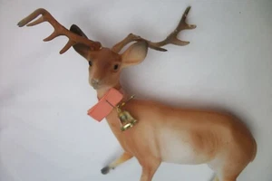 Vintage Kunststoff Bock Figur 7 cm Hirsch Reh - Bild 1 von 9