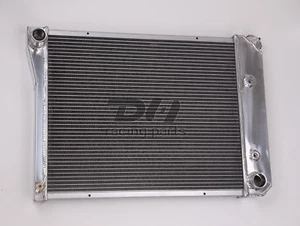 Polish NEW 3 ROWS ALUMINUM RADIATOR 1968-1988 CHEVY BUICK OLD CARS 21" CORE - Picture 1 of 13