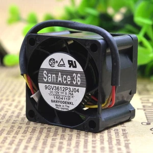 2pcs 9GV3612P3J04 SAN ACE 3628 3625 12V 0.75A pwm axial cooling fan - Afbeelding 1 van 1