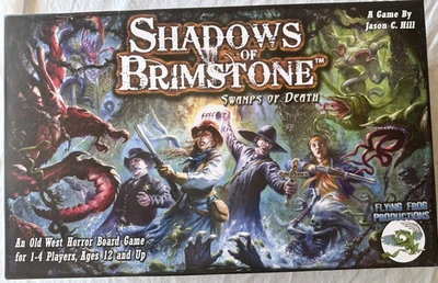Shadows of Brimstone Swamps of Death Board Game - Complete - Image 1 of 4