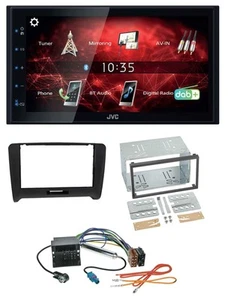 JVC DAB USB Bluetooth 2DIN MP3 Autoradio für Audi TT (06-14) Quadlock - Bild 1 von 6