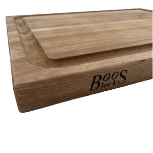 John Boos Large Maple Wood Edge Grain Cutting Board  21  x 17  x 1.5 - Picture 1 of 7