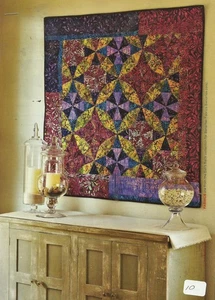 H0010 SEHENDE KREISE QUILTMUSTER/ANLEITUNG - Bild 1 von 2