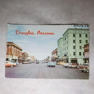 Main Street Douglas Arizona Border Town Vintage Souvenir Postcard c. 1974 - Picture 1 of 2
