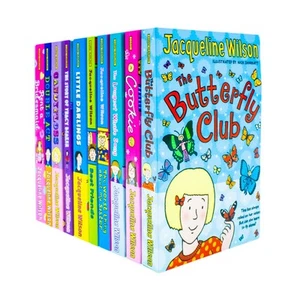 Jacqueline Wilson 10 Books Box Collection Set Pack Illustra | Jacqueline Wilson - Picture 1 of 6