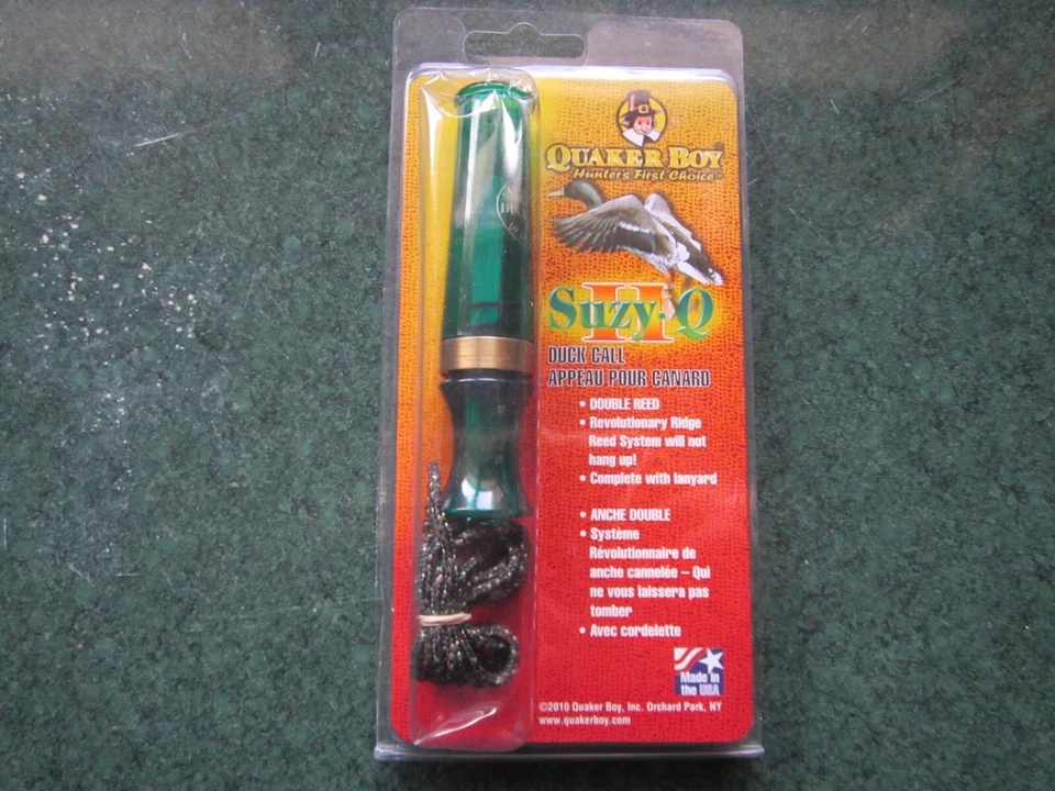 Quaker Boy Suzy-q II Duck Call Double Reed 22622