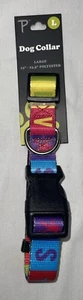 Perri's Elvis Dog Collar Large 15”-23.5” Polyester - Picture 1 of 5