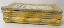 National Geographic Magazines 1940s Lot of 7