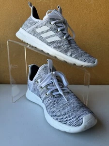 Adidas Cloudfoam Running Shoes Women's Size 6.5 Grey/White HWI 28Y001 - Picture 1 of 7