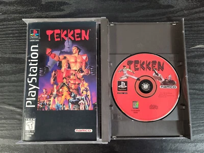 Tekken 1 para Sony PlayStation 1 PS1 Caja Larga Completa Casi Como Nueva Con Tarjeta Reg Foto 1 de 4