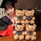 Doctoral Cap Bear Doll Cartoon Plush Toy  Graduates Celebration