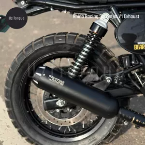 Rhino Racing Exhaust Scramjet V1 with Linkage Pipe Fit For RE Bear 650 - Bild 1 von 5