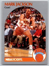 1990-91 Hoops Basketball Mark Jackson #205 (Menendez Brothers) New York Knicks
