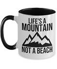 Skiing Gifts Lifes A Mountain Not A Beach Birthday Christmas Gift Idea For Men