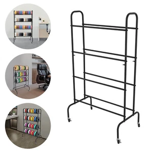 4 Tier Rolling Printer Filament Storage Rack, Filament Spool Holder with Wheels - Picture 1 of 17