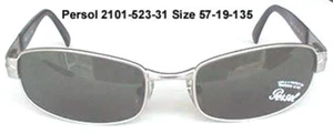 Brand New Vintage PERSOL 2101 Satin Natural / Grey - Picture 1 of 12