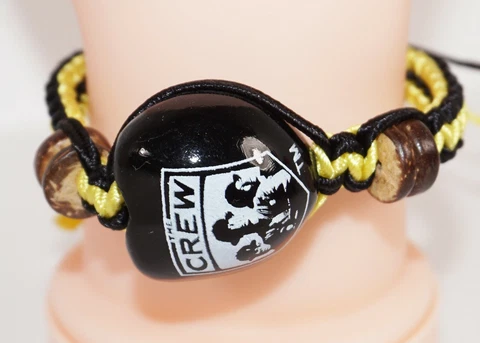 COLUMBUS CREW SC MLS - SINGLE KUKUI NUT + BRAID BRACELET SOCCER FUTBOL NEW Cover