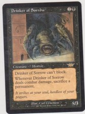 Magic MTG Tradingcard Legions 2003 Drinker of Sorrow 66/145