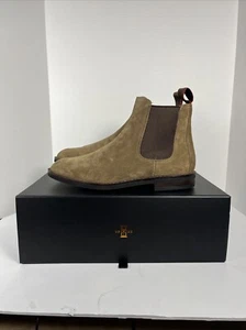 New Allen Edmonds Nomad Chelsea Suede boots beige tan size 8.5 3E 6509 - Picture 1 of 6