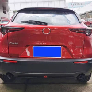 2x Black Stainless Steel Tail Exhaust Tips Muffler Pipe for Mazda CX-30 - Bild 1 von 6