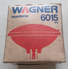 New/NOS Wagner 6015 Round Low/High Sealed Beam Headlight Headlamps 7" Glass