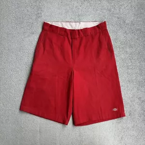 DICKIES Herren Chino Shorts Bermudas W30 Retro Kurze Hose Regular Fit 23413 Rot - Bild 1 von 11