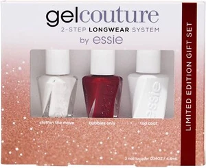 essie gel couture longwear nail color 3 piece mini gift set holiday 3 piece - Picture 1 of 1