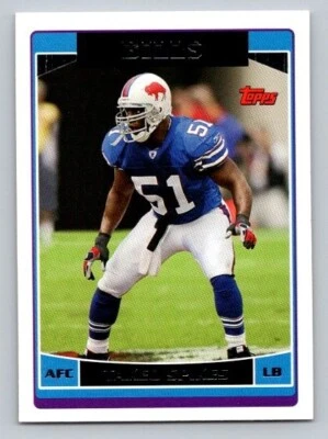 2006 Topps Takeo Spikes #105 Buffalo Bills - Image 1 of 2