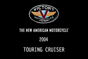 Touring Cruiser 2004 libro manual de los dueños de Victory - Imagen 1 de 12