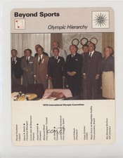 1977-79 Sportscasters Series 06 Lausanne A Olympic Hierarchy #06-19